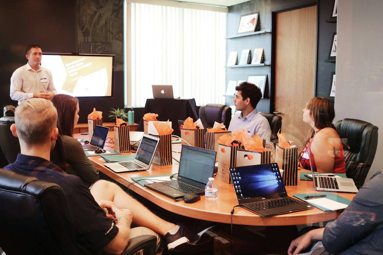 International summit meeting room