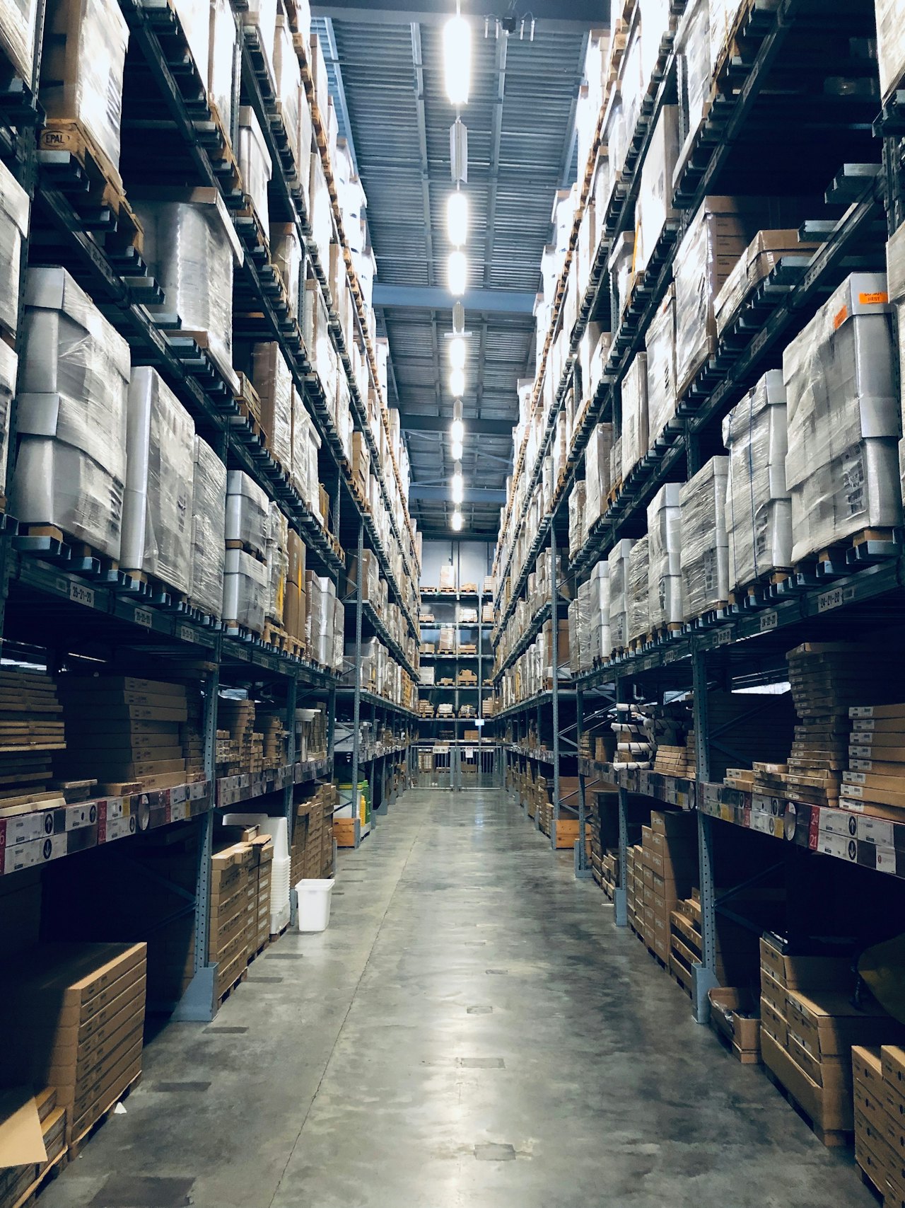 Warehouse racking in the Greater Bay Area